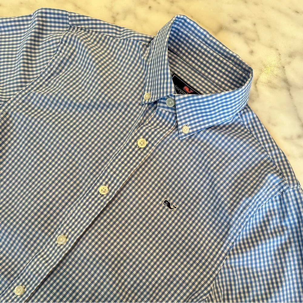 VINEYARD VINES Button Down Shirt - Size M (12-14)